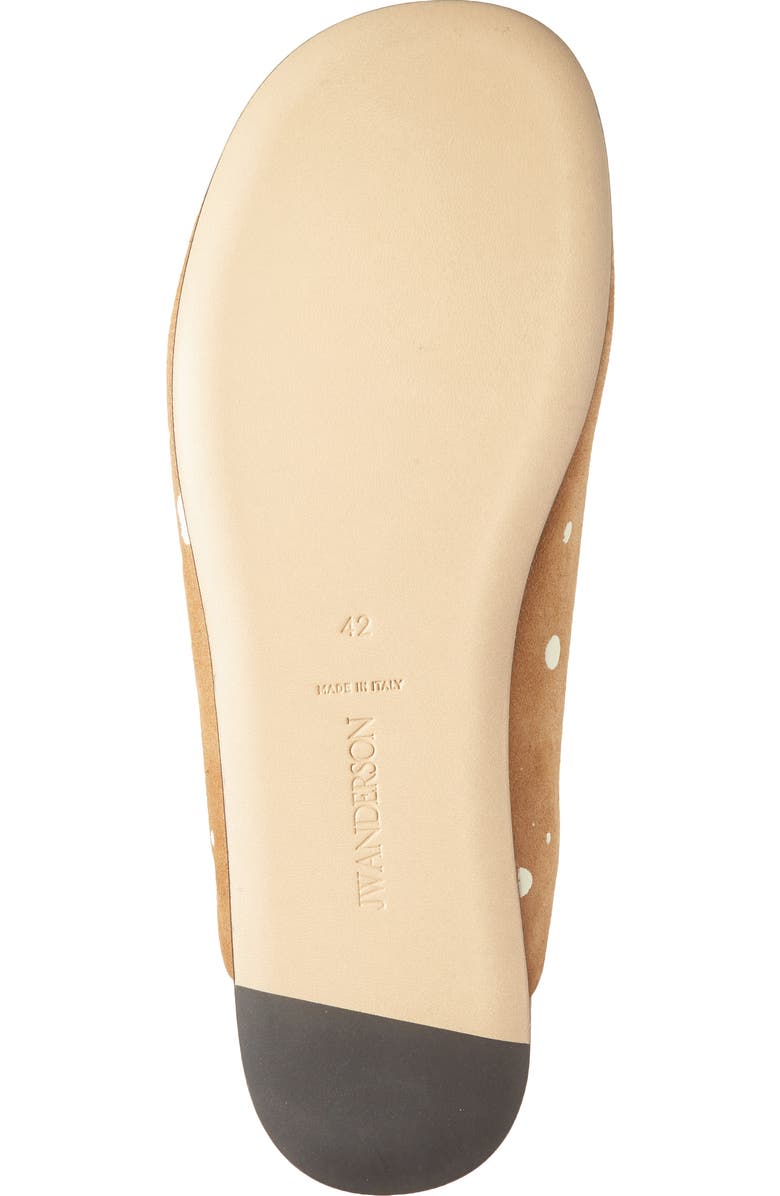 JW Anderson Babouche Flat, Alternate, color, 753 Tan/ Cream