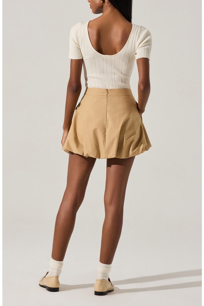 Nikola Short Sleeve Sweater, Alternate, color, VANILLA