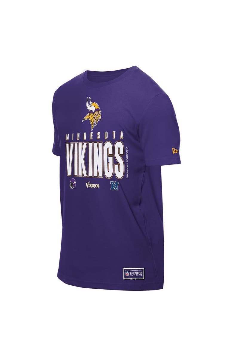 New Era Men's New Era Purple Minnesota Vikings 2025 NFL Training Camp T-Shirt, Alternate, color, Purple