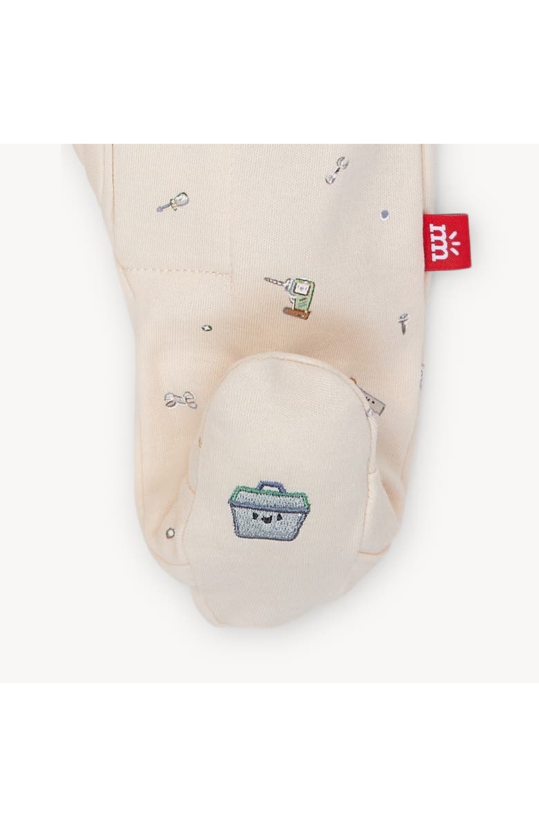 Magnetic Me Fix It Friends Organic Cotton Footie, Alternate, color, 