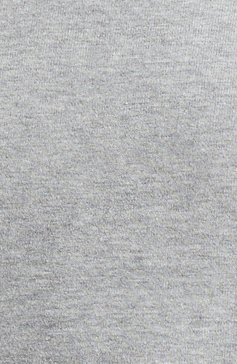 3.1 Phillip Lim Tulip Sleeve French Terry Sweatshirt, Alternate, color, Grey Melange