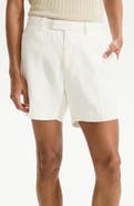 Theory Jarin Linen Blend Shorts