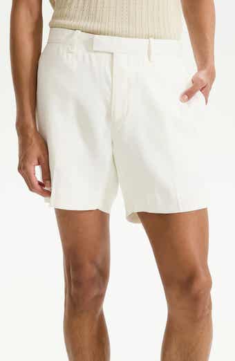 Theory Jarin Linen Blend Shorts