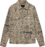 AllSaints Sherb Canvas Shacket