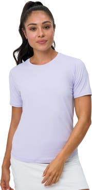 BloqUV Women's Short Sleeve Relaxed Crew Shirt