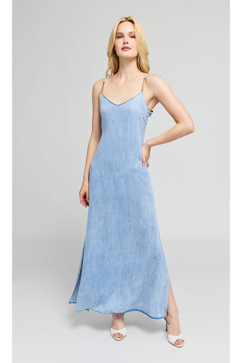 Marcella Denim Dress, Alternate, color, Light Blue