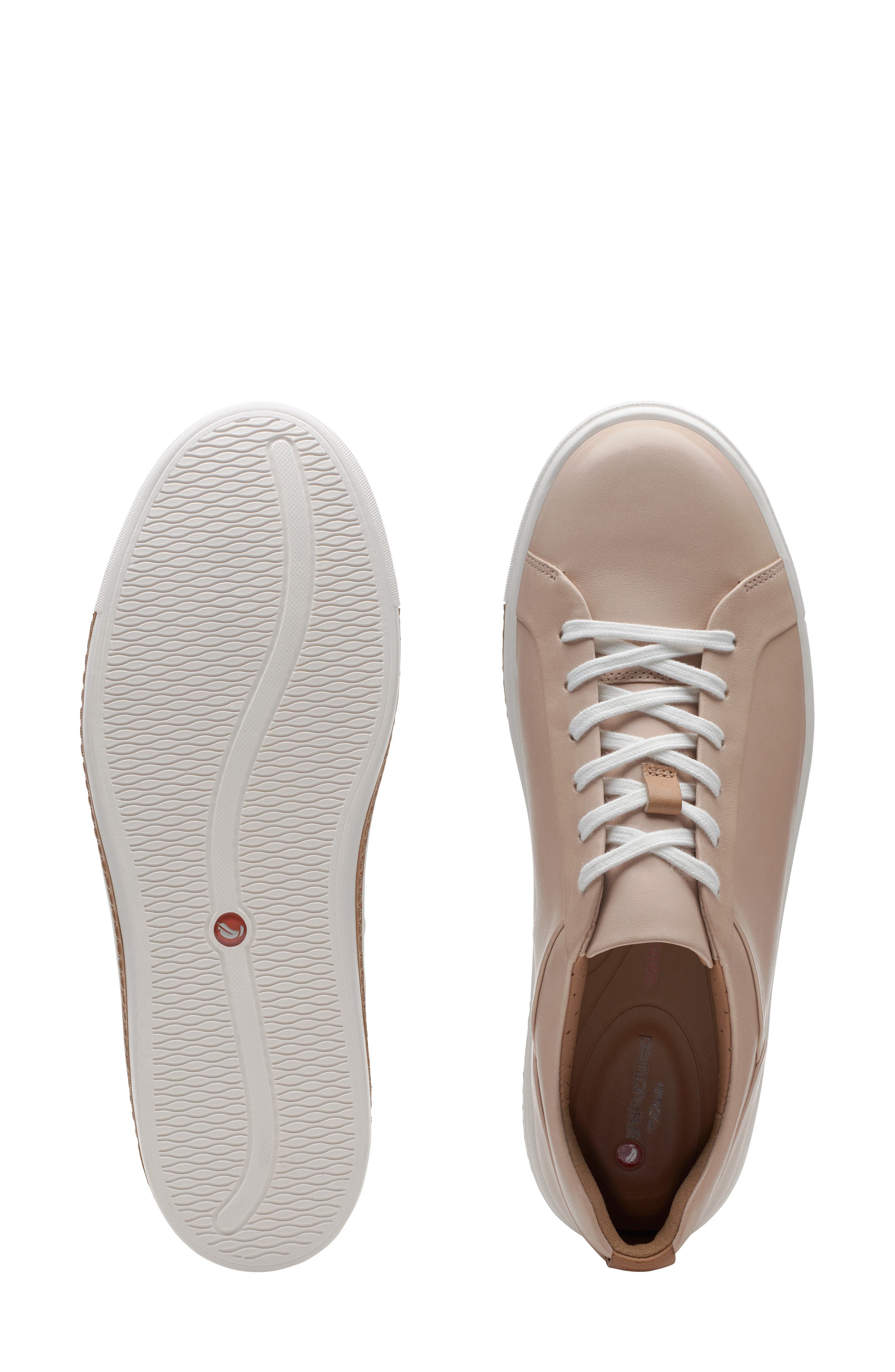 Un Maui Lace Sneaker, Alternate, color, BLUSH LEATHER