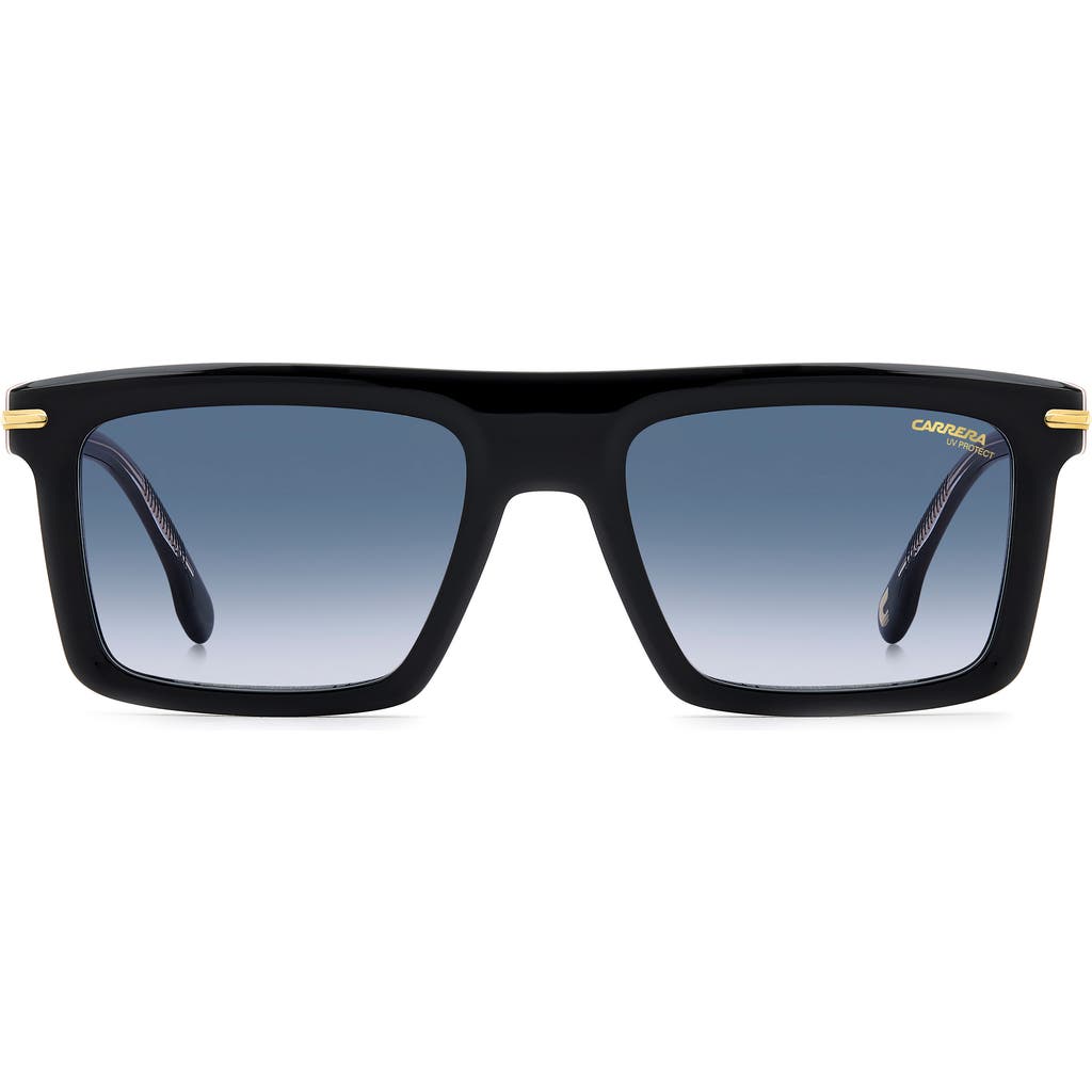 Carrera Eyewear 54mm Rectangular Flat Top Sunglasses