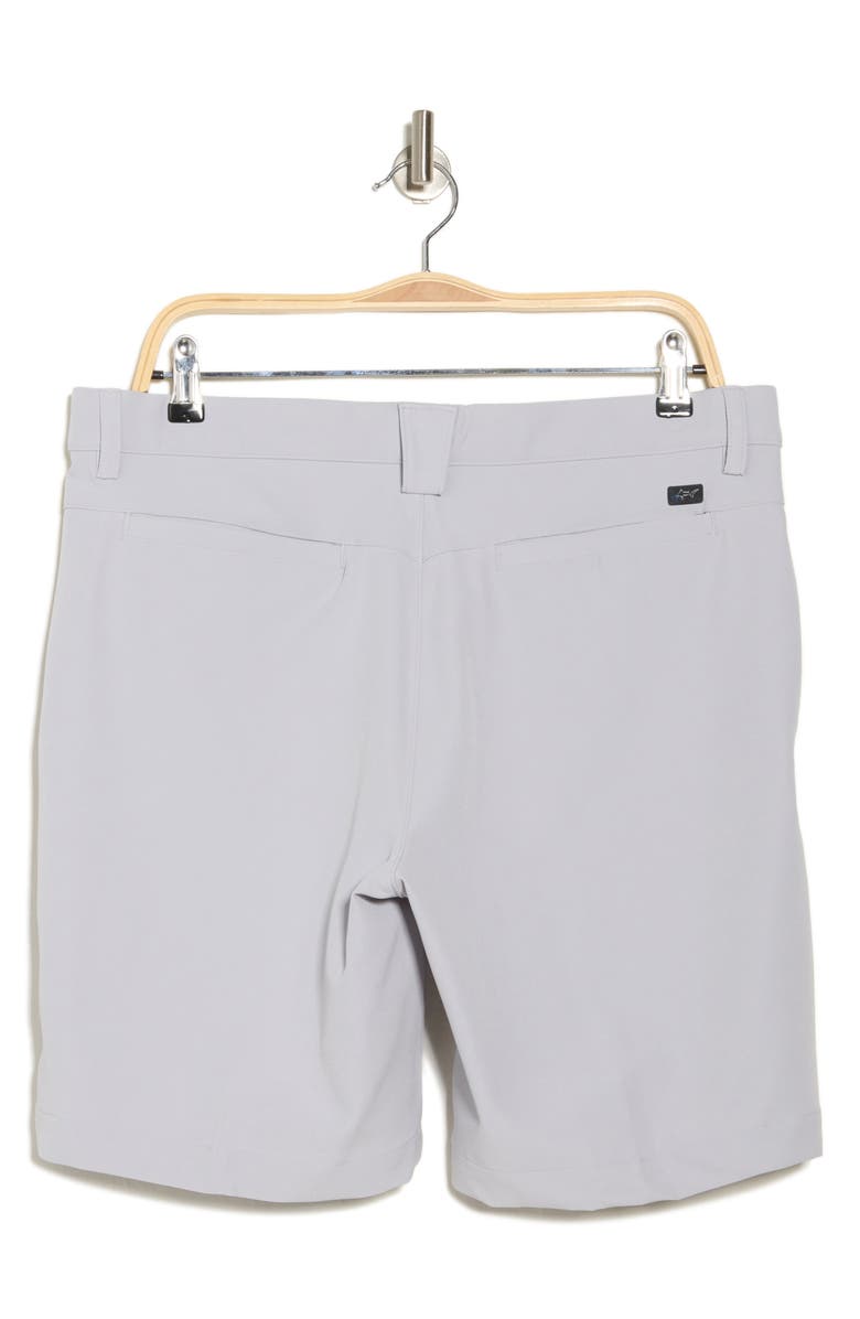 Greg Norman Stance Golf Shorts, Alternate, color, Silvermoon