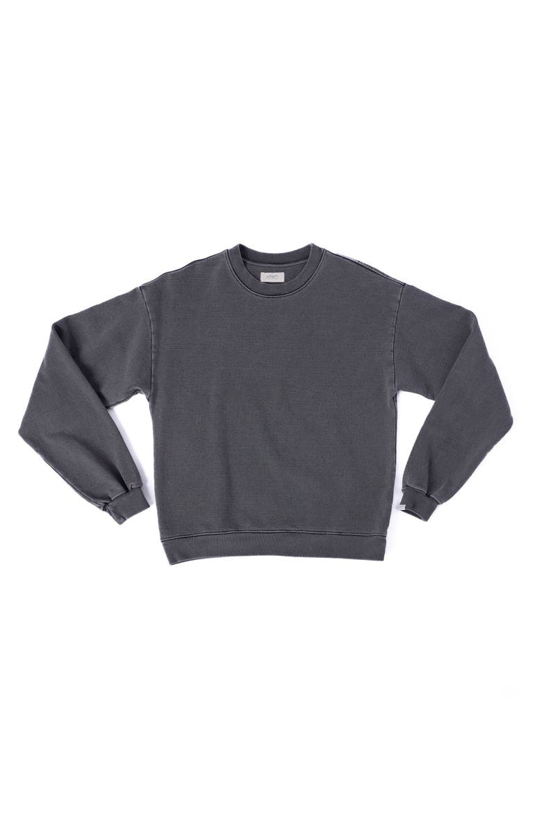 ARIKO Post Surf Crew Sweatshirt, Main, color, Sea Grey