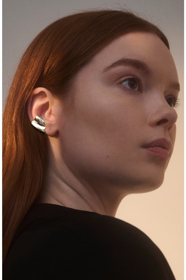 Conch Ear Cuff, Alternate, color, SILVER