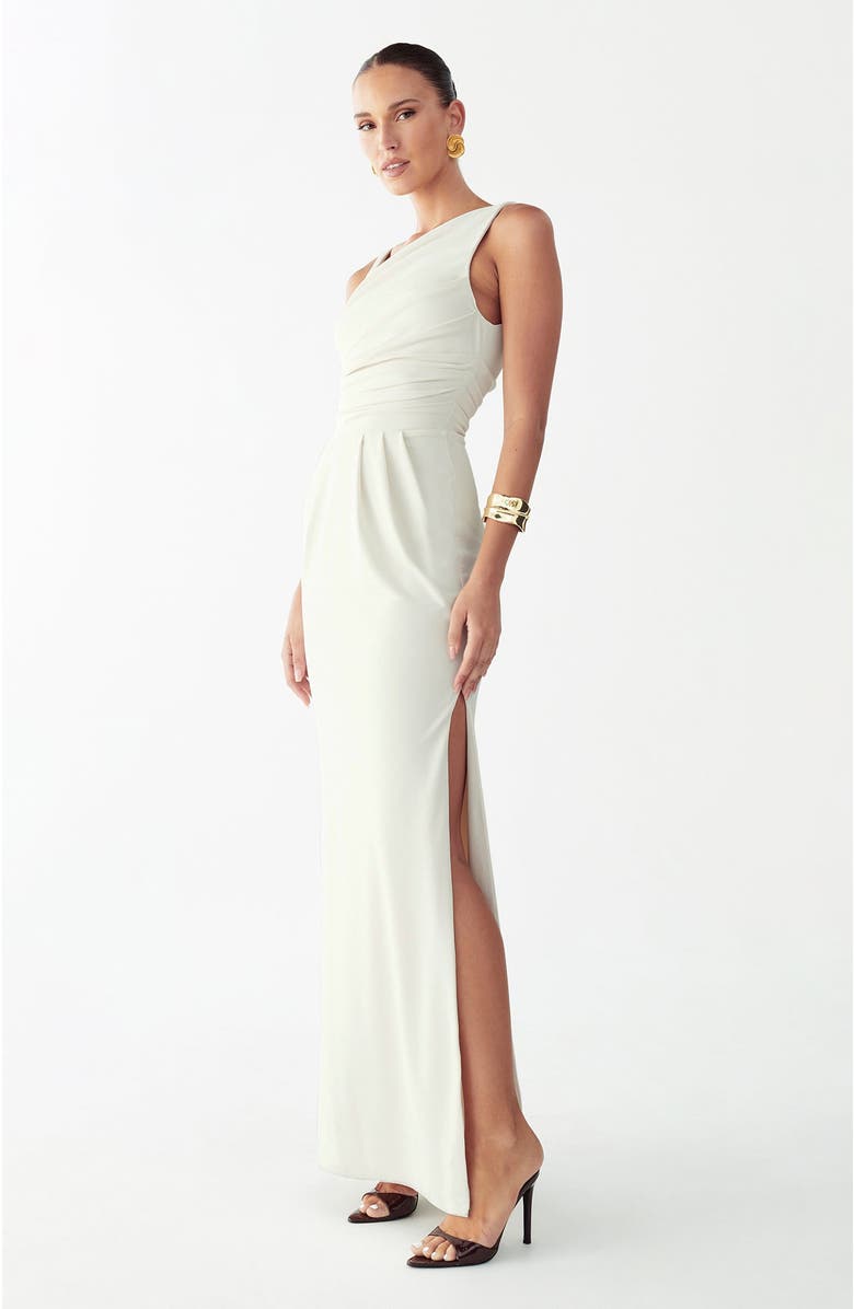 BWLDR Celina Maxi Dress, Alternate, color, Off White