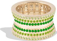 Campbell + Charlotte Revel Dimensional Pave Cigar Band