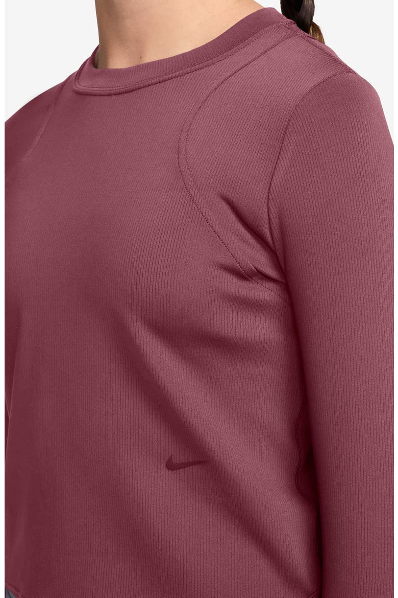 Kids' Mavn Dri-FIT Long Sleeve Top, Alternate, color, 654 PINK SMOKE/PINK SMOKE
