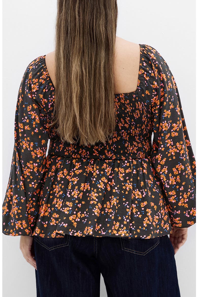 Gigi Floral Long Sleeve Blouse, Alternate, color, BABY BUNCH
