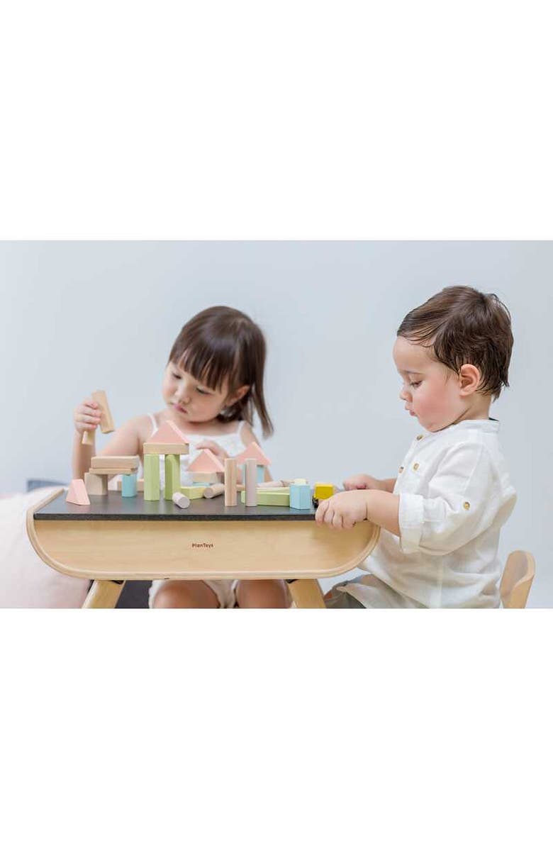 PlanToys<sup>®</sup> 40-Piece Block Playset, Alternate, color, Assorted