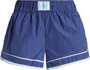 Free People FP Movement Varsity Blues Water Resistant Athletic Shorts