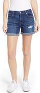 7 For All Mankind Roll Cuff Denim Shorts