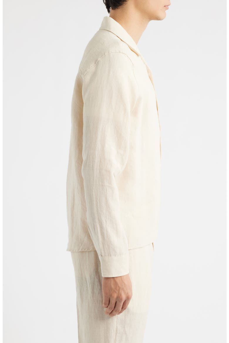 Linen Shirt, Alternate, color, CREAM