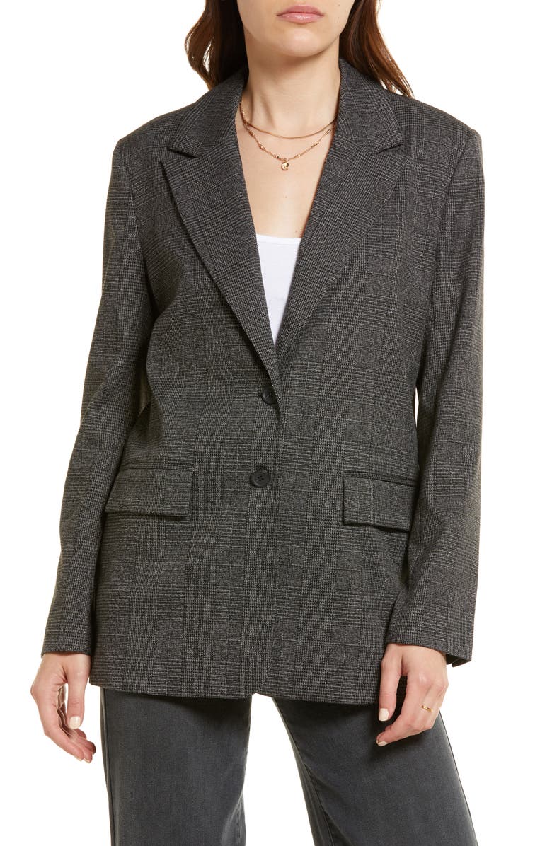 Treasure & Bond Glen Plaid Blazer, Alternate, color, 