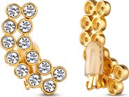 CHRISTINA CARUSO Pavé Clip-On Ear Climbers