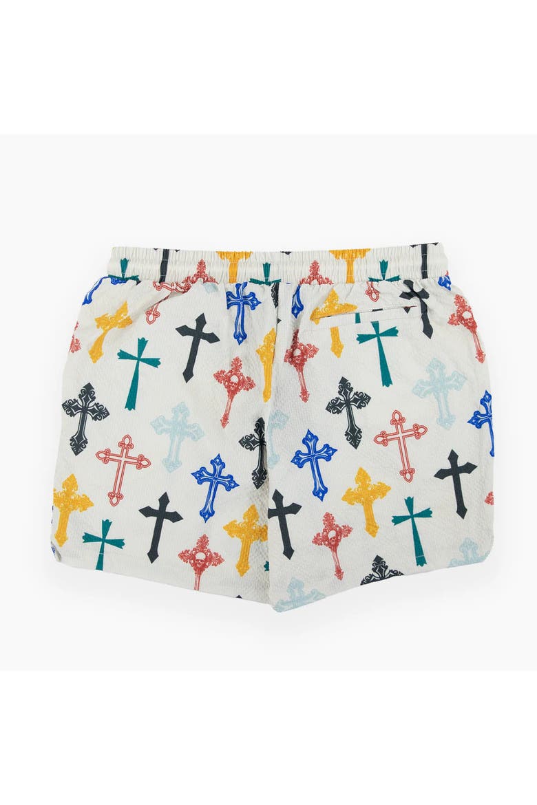 Cleveland Shorts, Alternate, color, Jet Stream/MultiCross