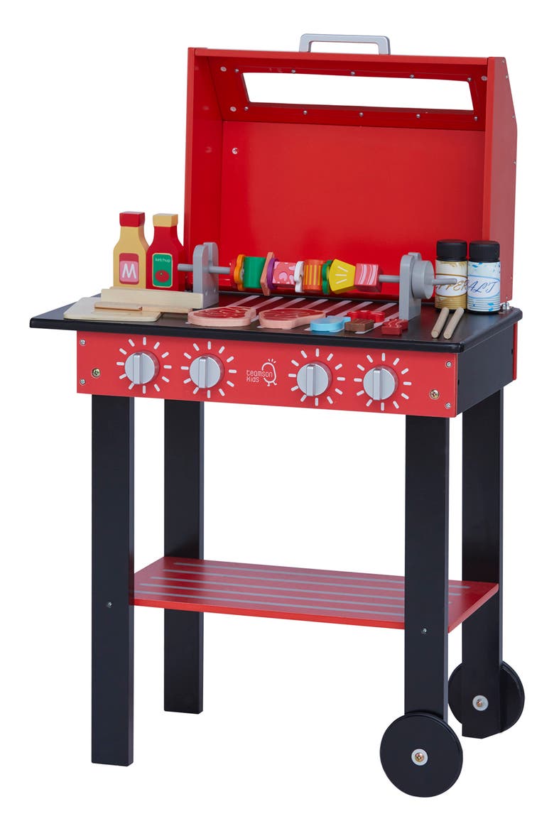 Little Helper Play Grill, Main, color, RED