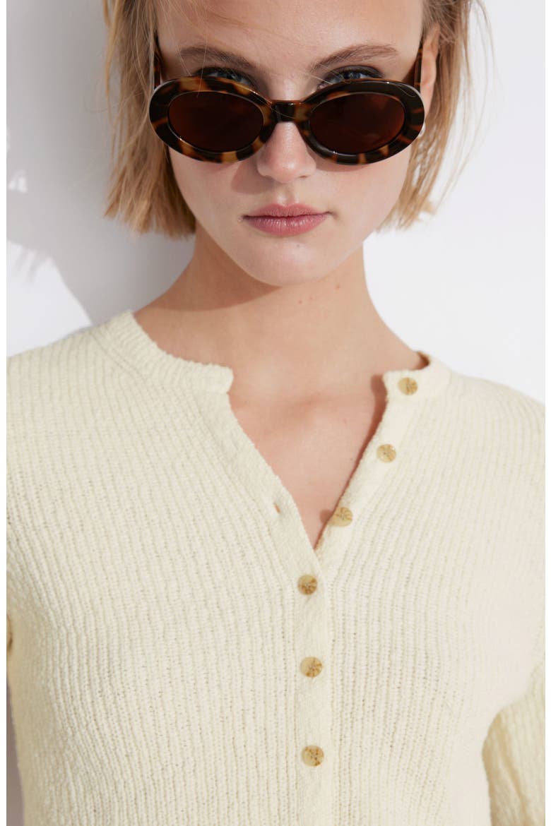 Crop Cotton Cardigan, Alternate, color, WHITE DUSTY LIGHT