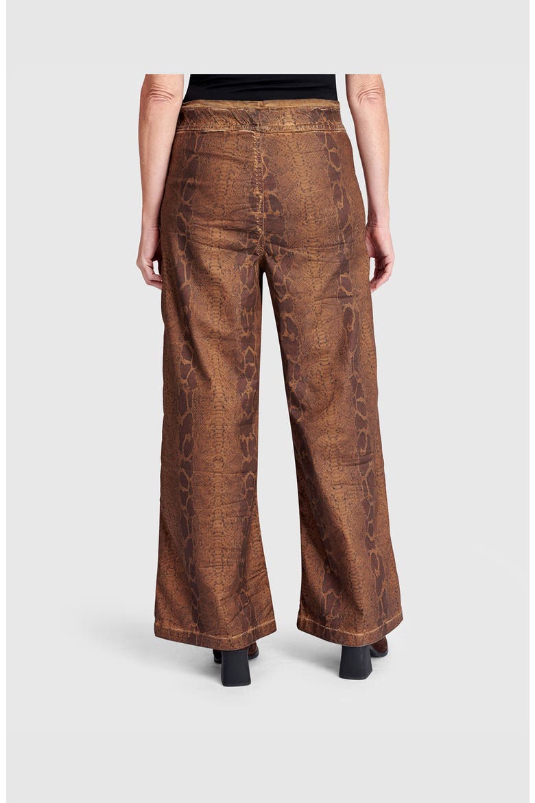 Python Wide Leg Stretch Jeans, Alternate, color, Boa