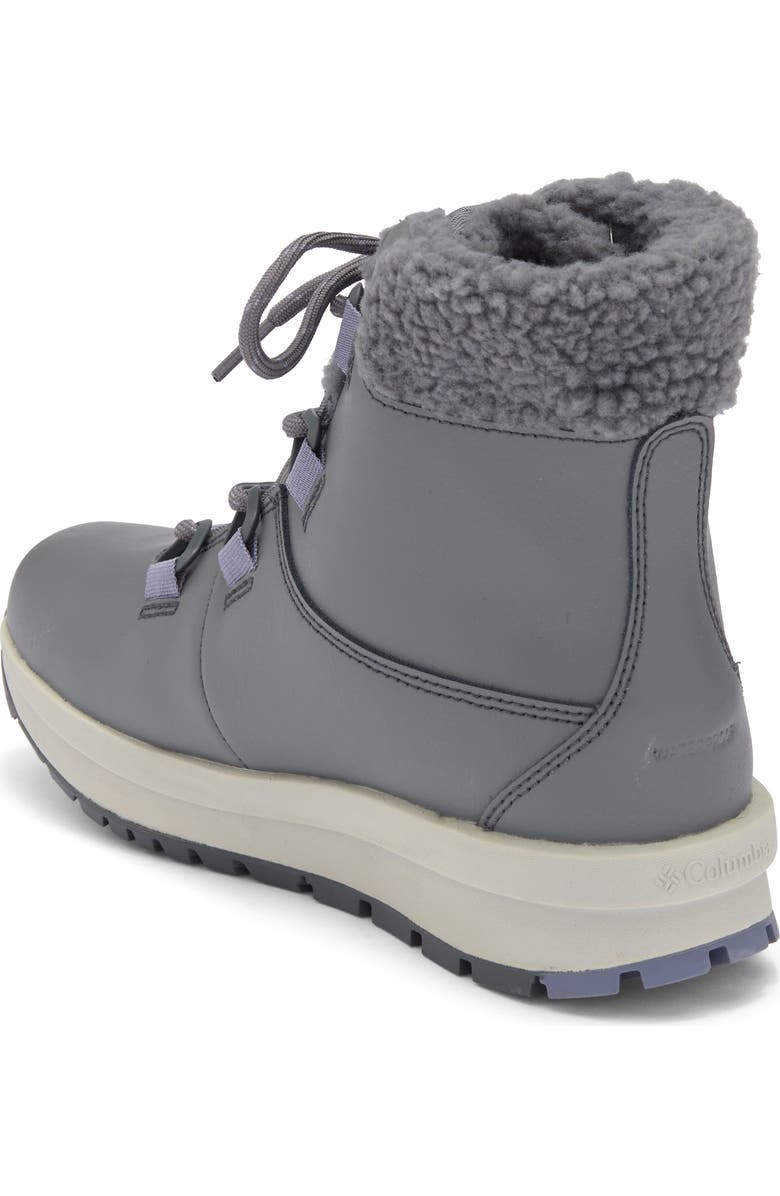Columbia Moritza Waterproof Insulated Fleece Lined Hiking Boot, Alternate, color, Grey Steel