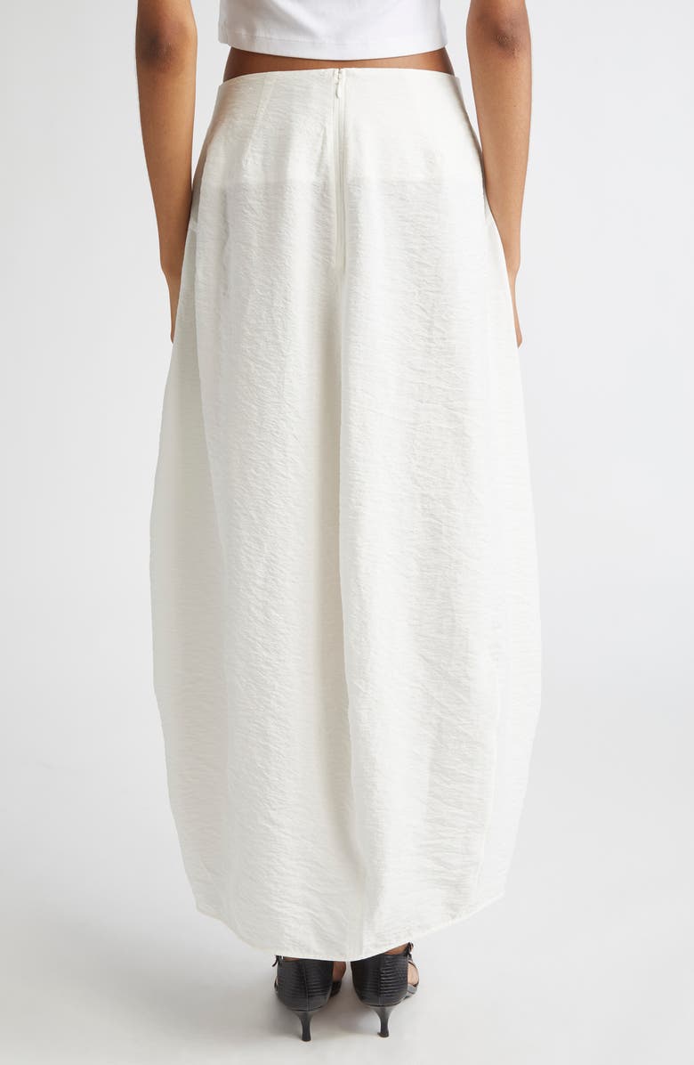 TOTEME Semisheer Silk Blend Parachute Maxi Skirt, Alternate, color, 