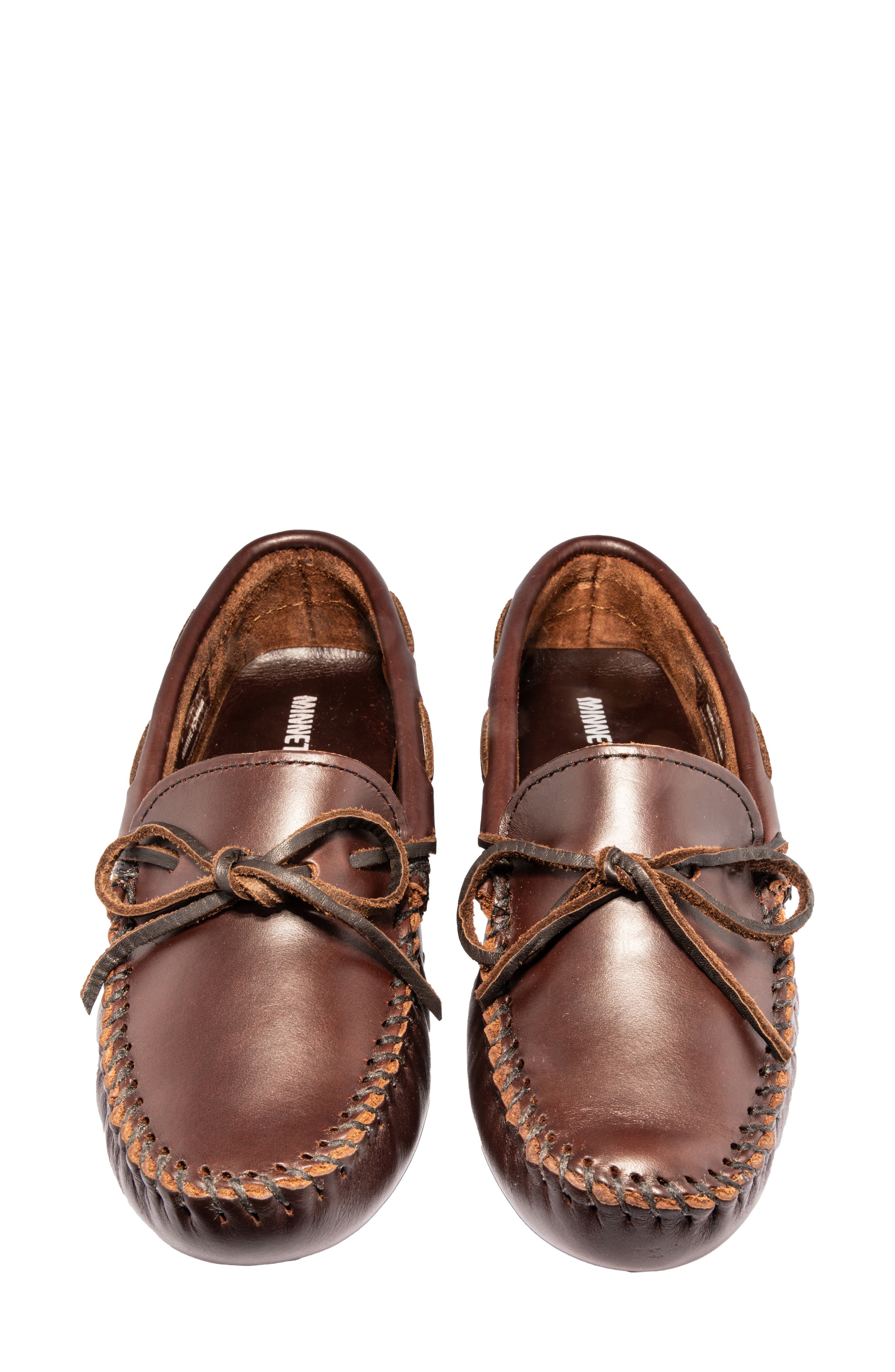 Minnetonka Driving Shoe, Alternate, color, Dark Brown Lariat
