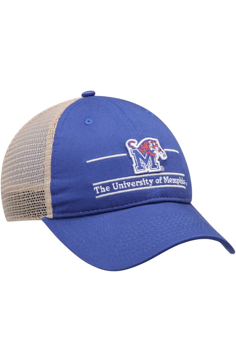THE GAME Men's The Game Royal Memphis Tigers Split Bar Trucker Adjustable Hat, Alternate, color,