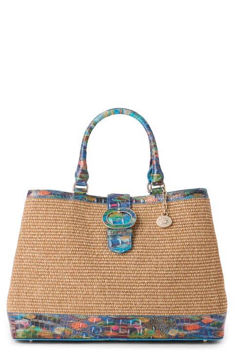 Denise Straw Tote
