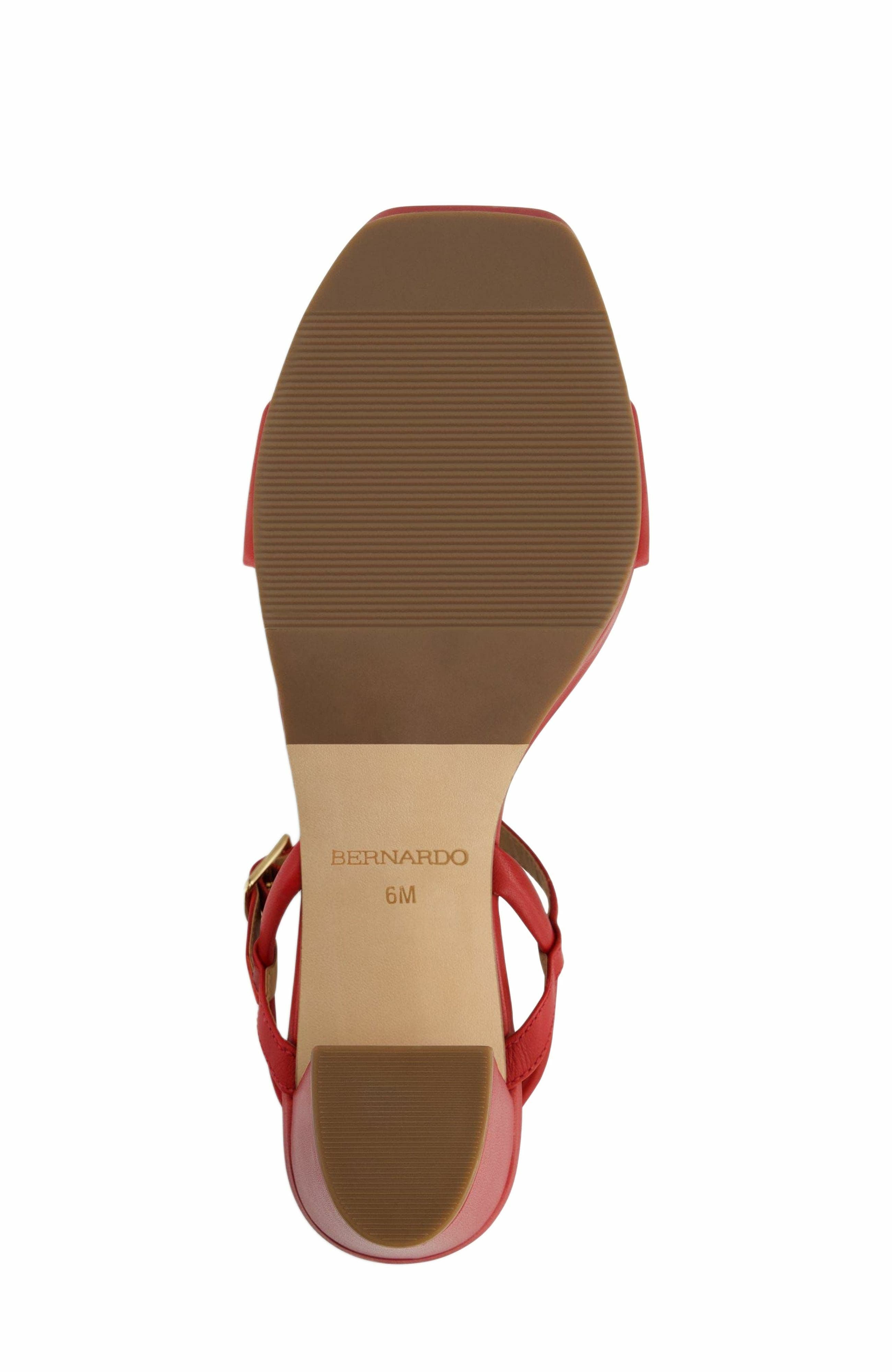 Canto Platform Sandal, Alternate, color, RED