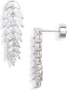 Nordstrom Cascading Marquise Cubic Zirconia Drop Earrings
