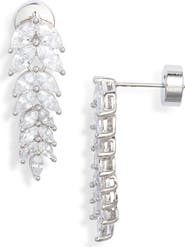 Nordstrom Cascading Marquise Cubic Zirconia Drop Earrings