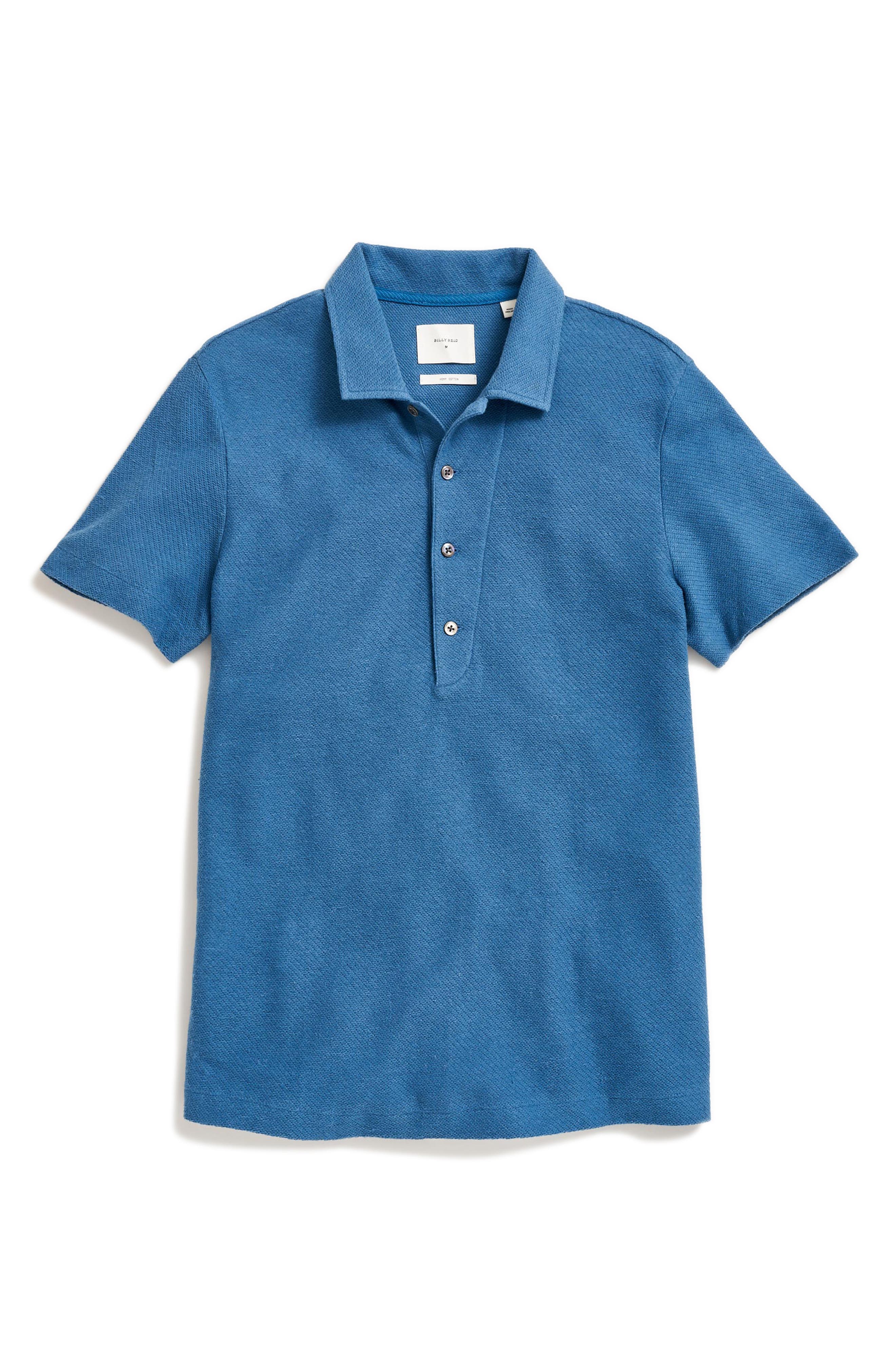 Hemp & Cotton Knit Polo - image 5