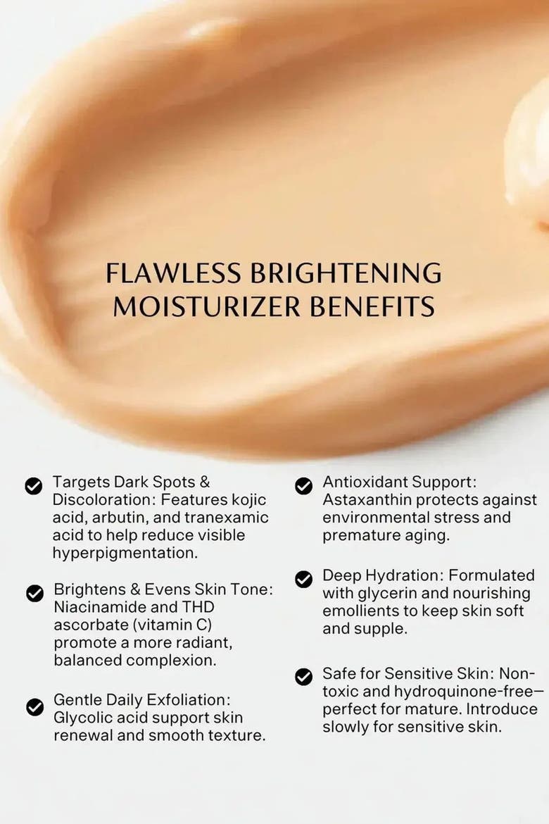 Flawless Brightening Moisturizer, Alternate, color, No Color