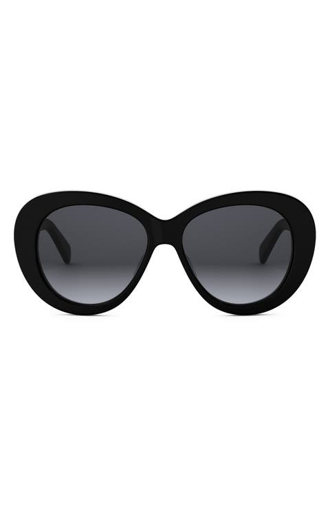 Triomphe 55mm Gradient Butterfly Sunglasses