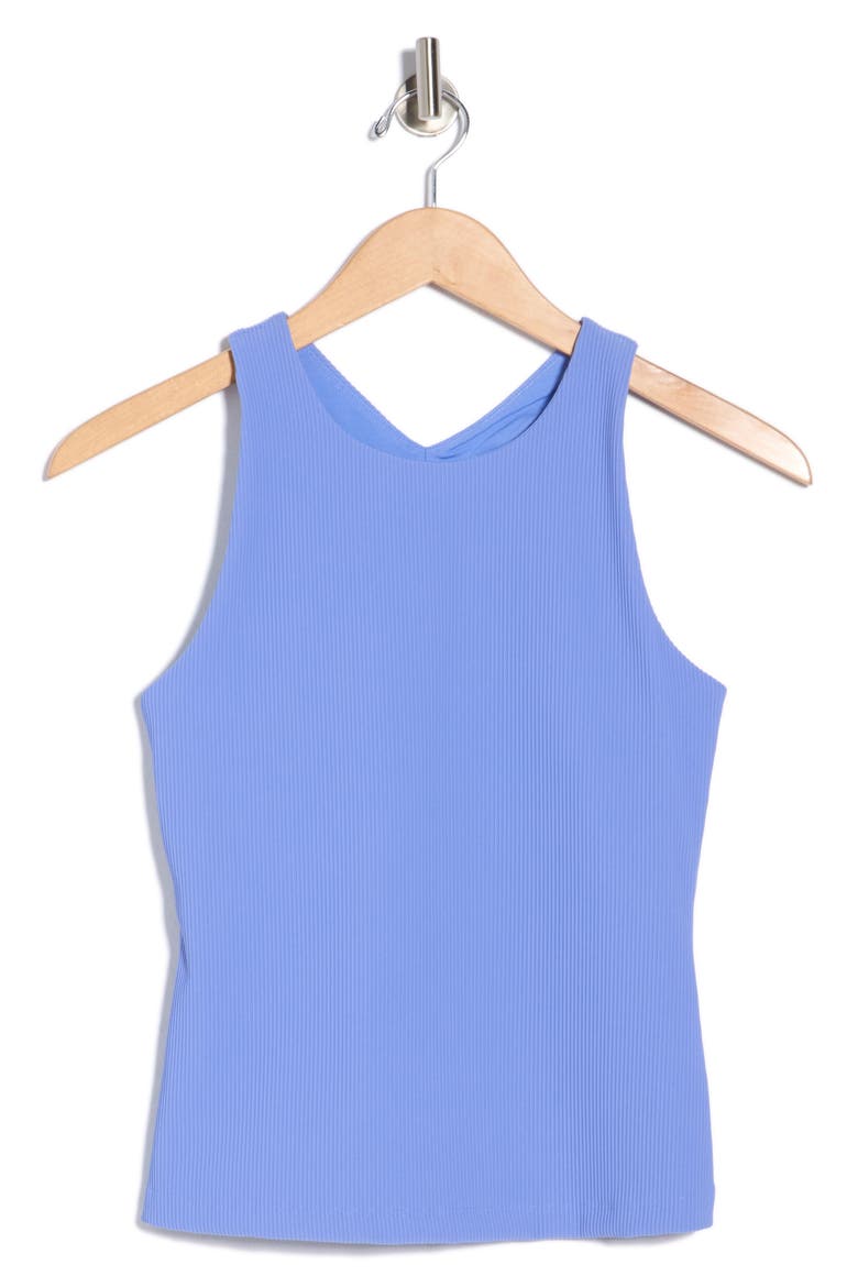 Refocus Rib Racerback Tank, Alternate, color, PERIWINKLE