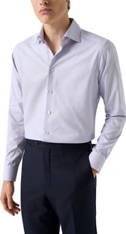 Eton Contemporary Fit Dobby Dress Shirt