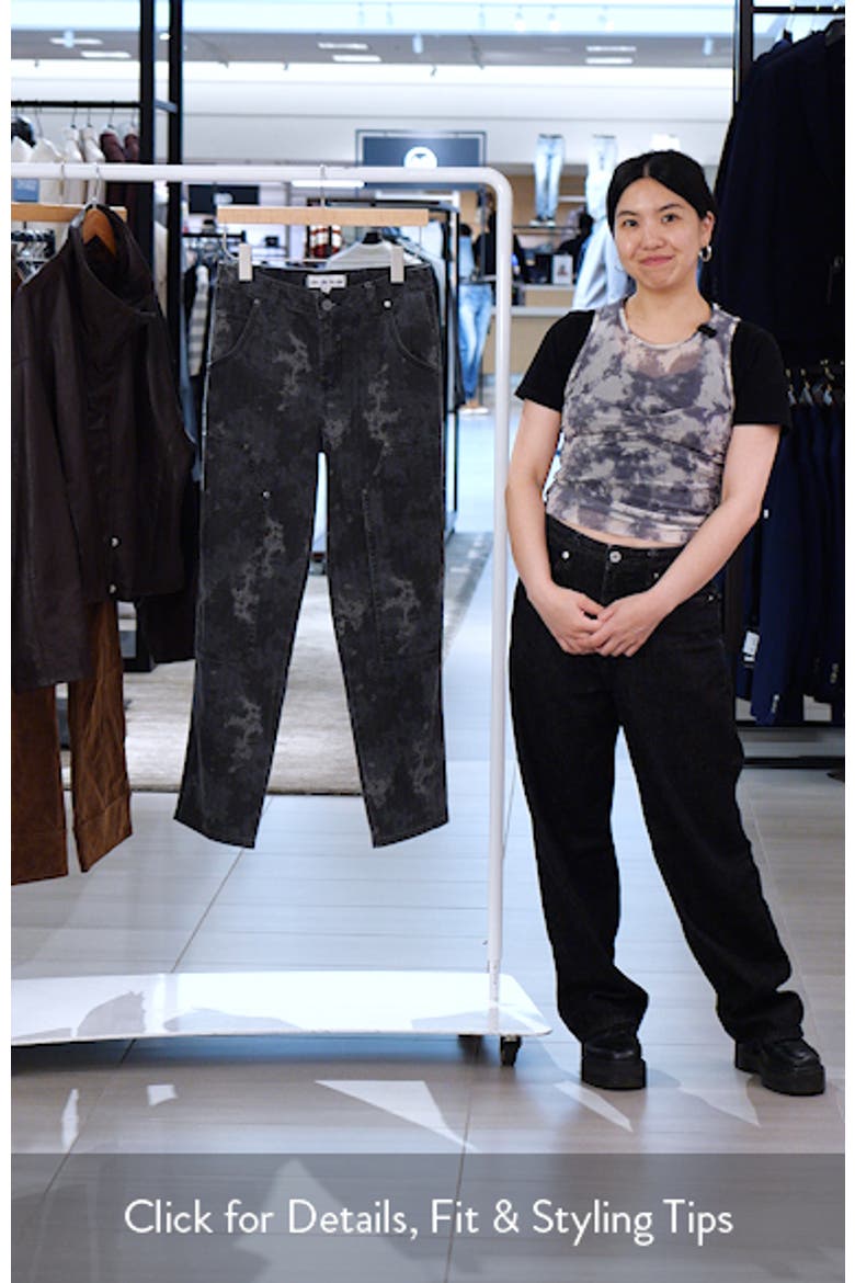 Straight Leg Carpenter Jeans video