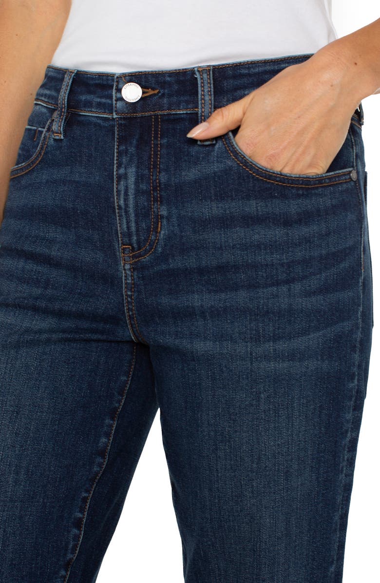 Liverpool Los Angeles Liv Crop Non-Skinny Skinny Jeans, Alternate, color, Gleason