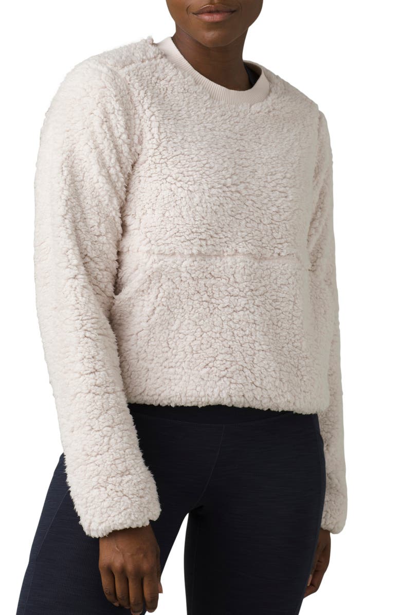 prAna Polar Escape Reversible Fleece Sweatshirt, Main, color, 
