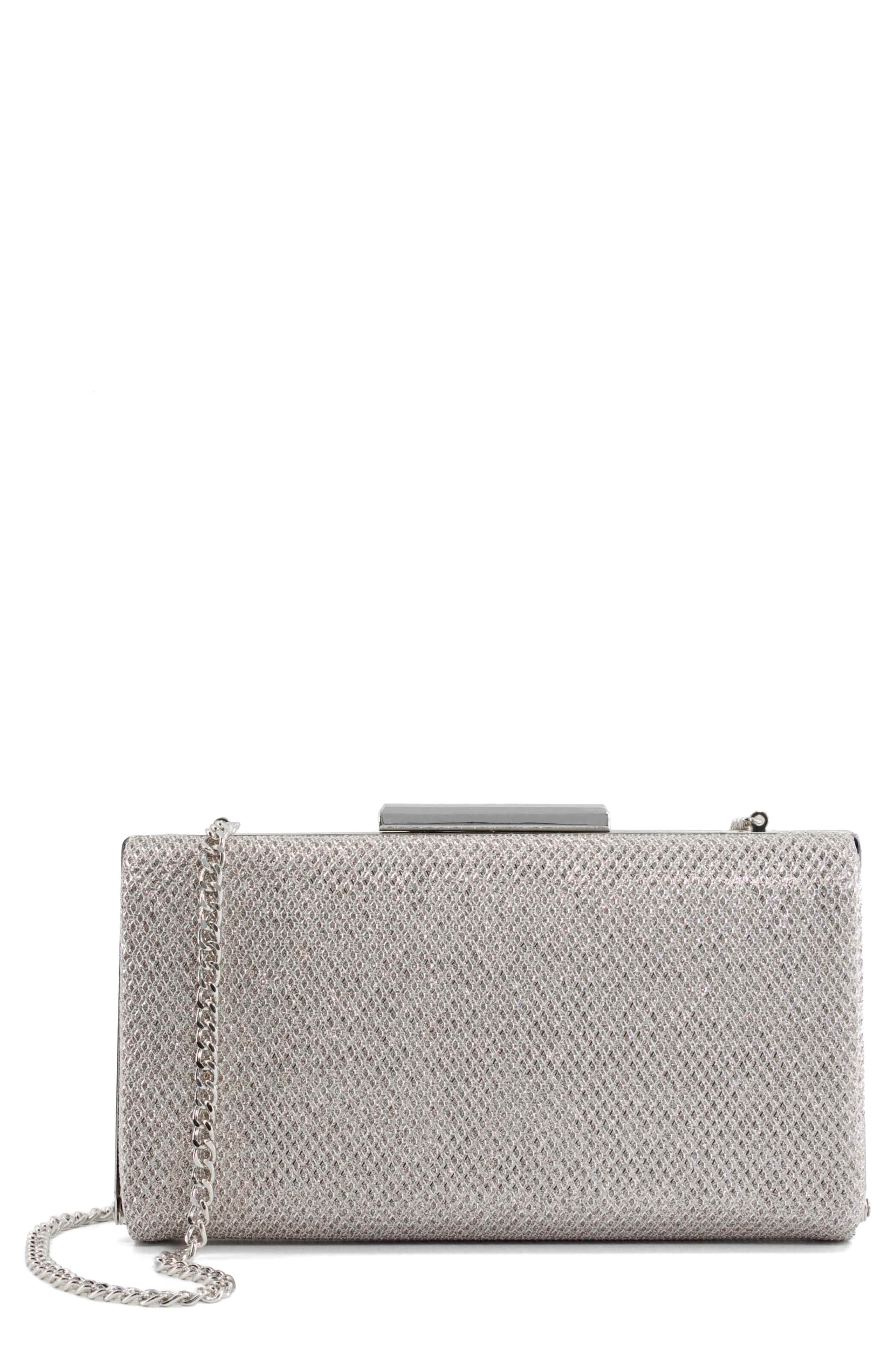 Dune London Binita Frame Clutch, Main, color, 