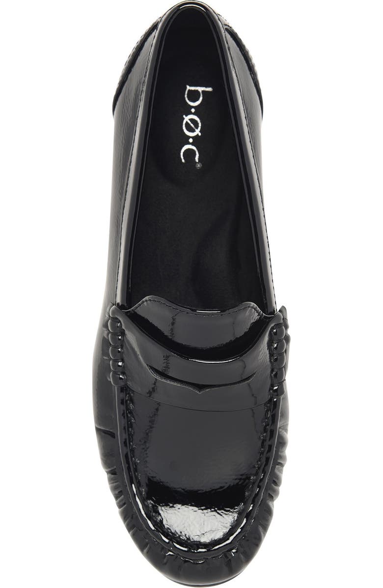 B O C BY BØRN Lyra Penny Loafer, Alternate, color, Black Patent