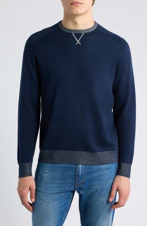 Plaited Crewneck Sweater