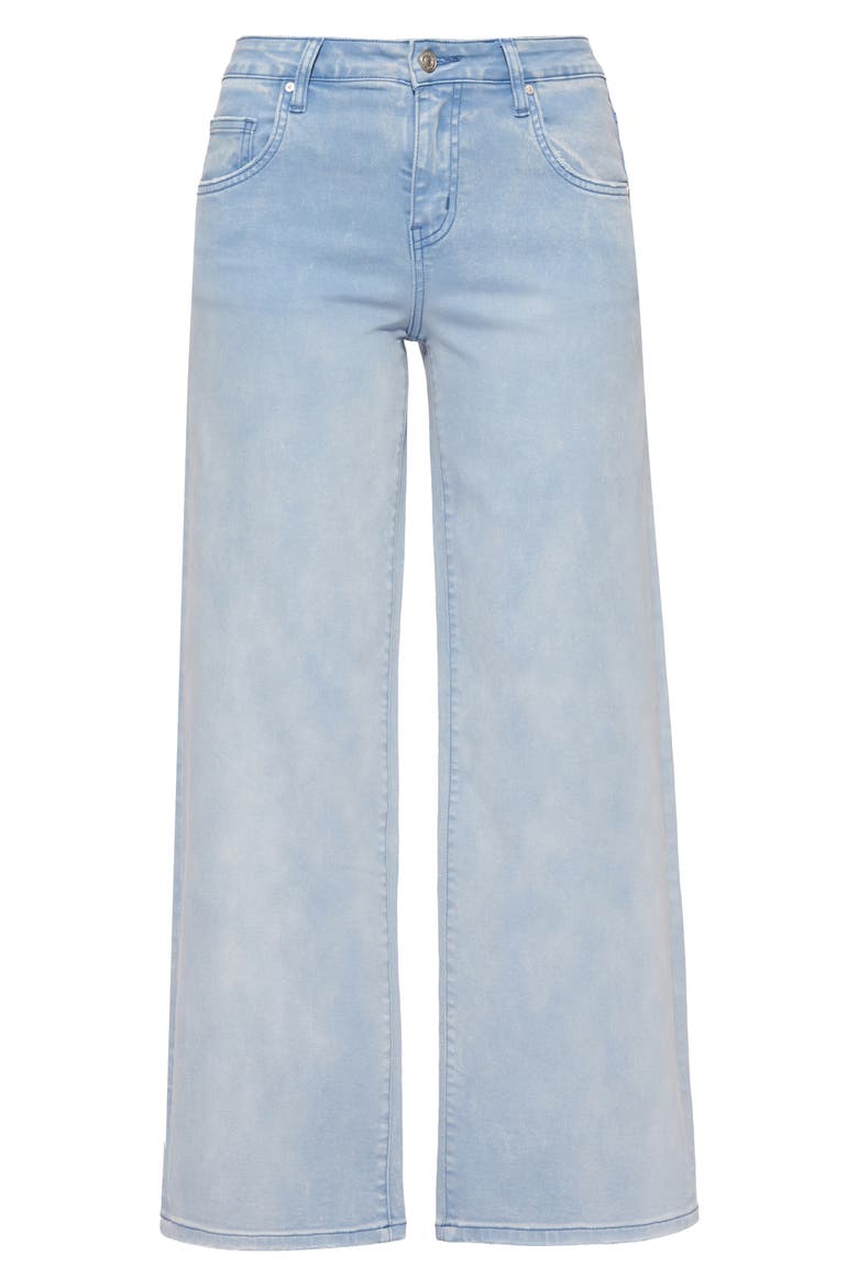 Mid Rise Wide Leg Jeans, Alternate, color, GRADIENT BLUE