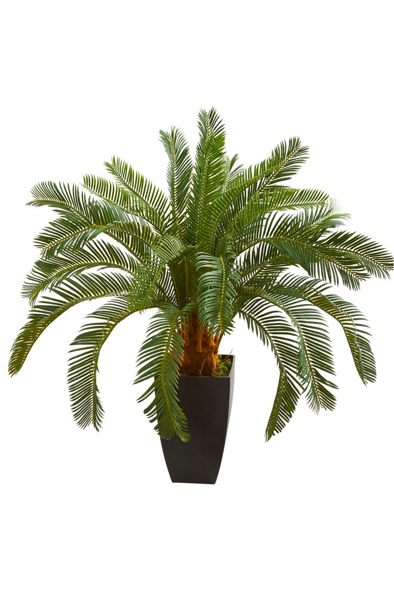 30-in Cycas Artificial Plant, Main, color, Green